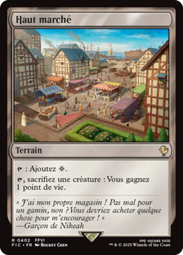 Haut marché - Final Fantasy Commander