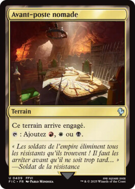 Avant-poste nomade - Final Fantasy Commander