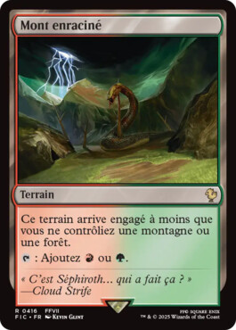 Mont enraciné - Final Fantasy Commander