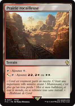 Prairie rocailleuse - Final Fantasy Commander