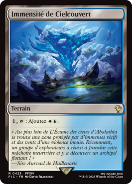 Immensité de Cielcouvert - Final Fantasy Commander