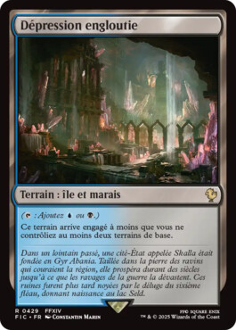 Dépression engloutie - Final Fantasy Commander