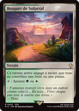 Bosquet de Solpétal - Final Fantasy Commander