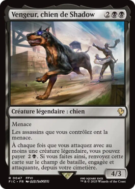 Vengeur, chien de Shadow - Final Fantasy Commander