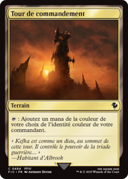 Tour de commandement - Final Fantasy Commander