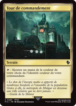 Tour de commandement - Final Fantasy Commander