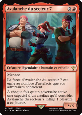 Avalanche du Secteur 7 - Final Fantasy Commander