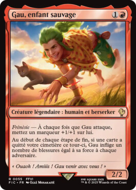 Gau, enfant sauvage - Final Fantasy Commander