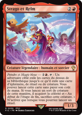 Strago et Relm - Final Fantasy Commander