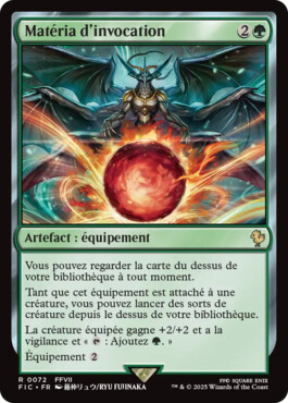 Matéria d'invocation - Final Fantasy Commander