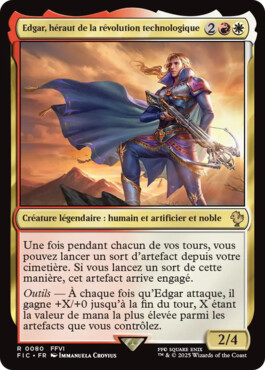 Edgar, héraut de la révolution technologique - Final Fantasy Commander