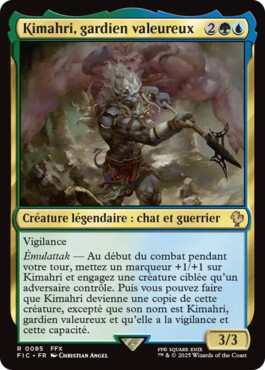 Kimahri, gardien valeureux - Final Fantasy Commander