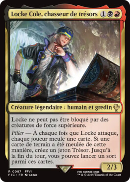 Locke, chasseur de trésor - Final Fantasy Commander