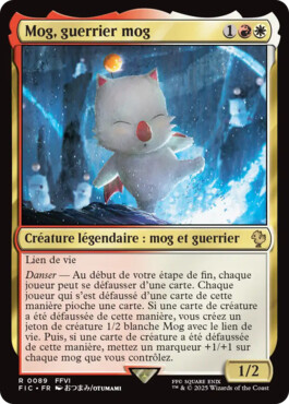 Mog, guerrier mog - Final Fantasy Commander