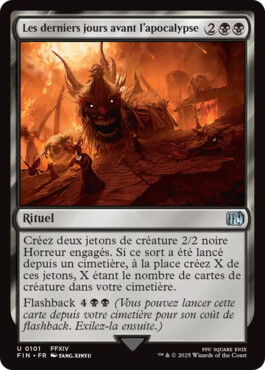 Les derniers jours avant l'Apocalypse - Final Fantasy