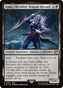 Kaïn, chevalier dragon torturé - Final Fantasy