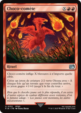 Choco-comète - Final Fantasy