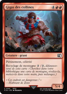 Gigas des collines - Final Fantasy