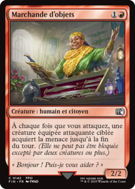 Marchande d'objets - Final Fantasy