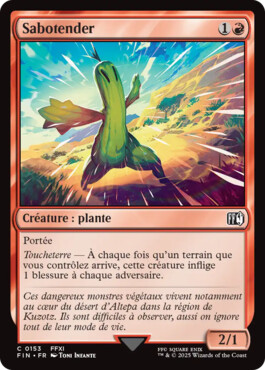 Sabotender - Final Fantasy