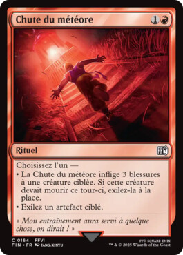 Chute du météore - Final Fantasy