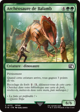 Archéosaure de Balamb - Final Fantasy