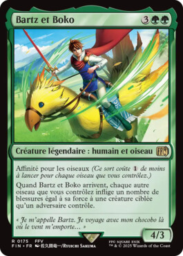 Bartz et Boko - Final Fantasy