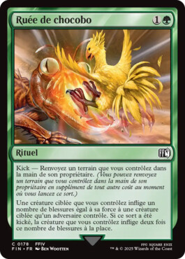 Ruée de chocobo - Final Fantasy