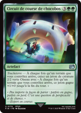 Circuit de course de chocobos - Final Fantasy