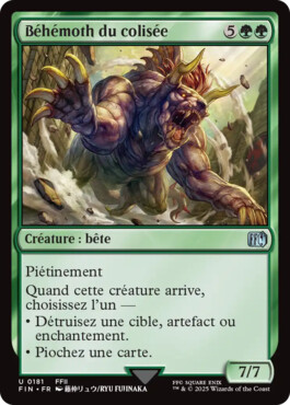 Béhémoth du colisée - Final Fantasy