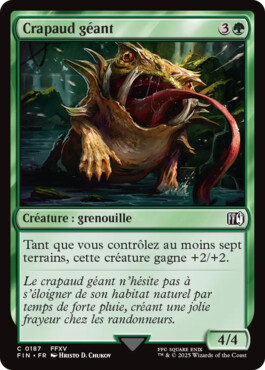 Crapaud géant - Final Fantasy