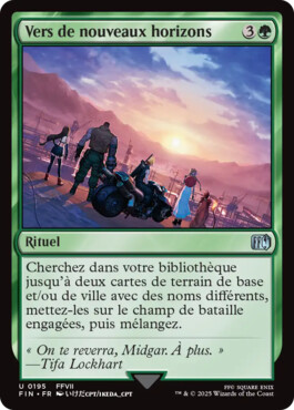 Vers de nouveaux horizons - Final Fantasy