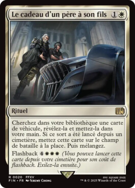 Le cadeau d'un père à son fils - Final Fantasy