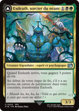 Exdeath, sorcier du néant -> Néo-Exdeath, instigateur du néant - Final Fantasy