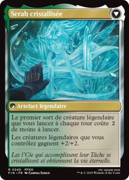 Serah cristallisée - Final Fantasy