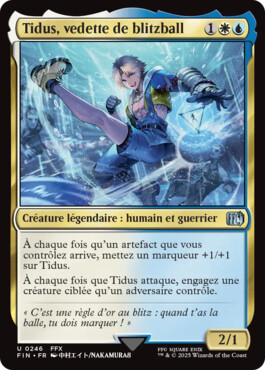 Tidus, vedette de blitzball - Final Fantasy