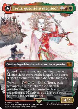 Terra, guerrière magitech -> Terra, héritière du sang des chimères - Final Fantasy