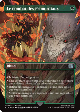 Le combat des Primordiaux - Final Fantasy