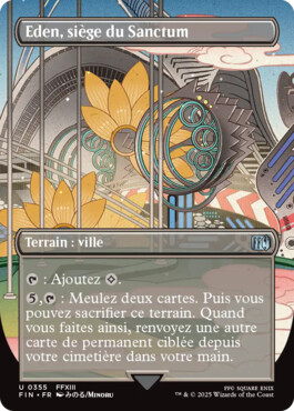 Eden, siège du Sanctum - Final Fantasy