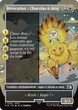 Invocation : Choco &amp; mog - Final Fantasy