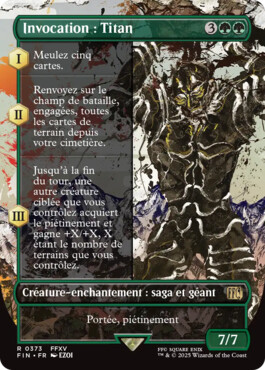 Invocation : Titan - Final Fantasy