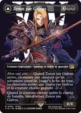 Zenos yae Galvus -> Shinryu, rival transcendant - Final Fantasy