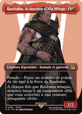 Raubahn, le taureau d'Ala Mhigo - Final Fantasy