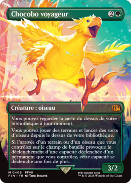 Chocobo voyageur - Final Fantasy