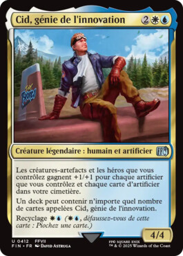 Cid, génie de l'innovation - Final Fantasy