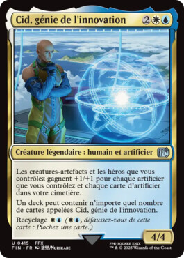 Cid, génie de l'innovation - Final Fantasy