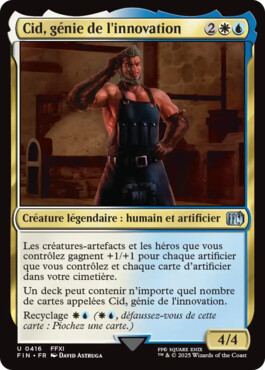 Cid, génie de l'innovation - Final Fantasy