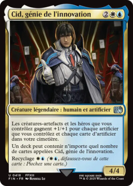 Cid, génie de l'innovation - Final Fantasy