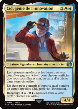 Cid, génie de l'innovation - Final Fantasy