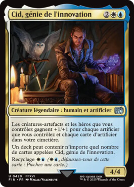 Cid, génie de l'innovation - Final Fantasy